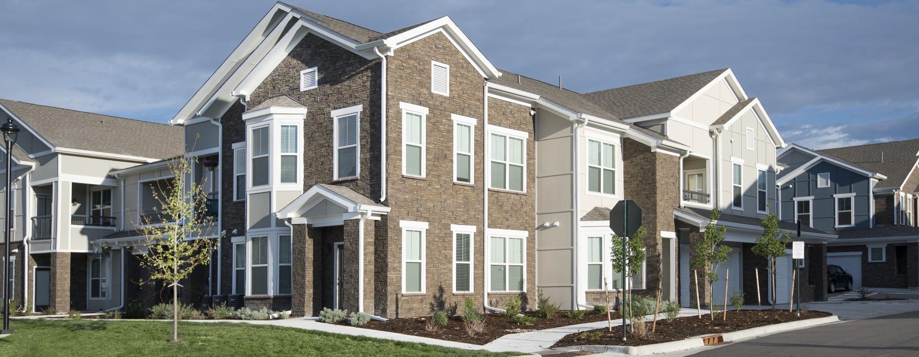 a row of houses
